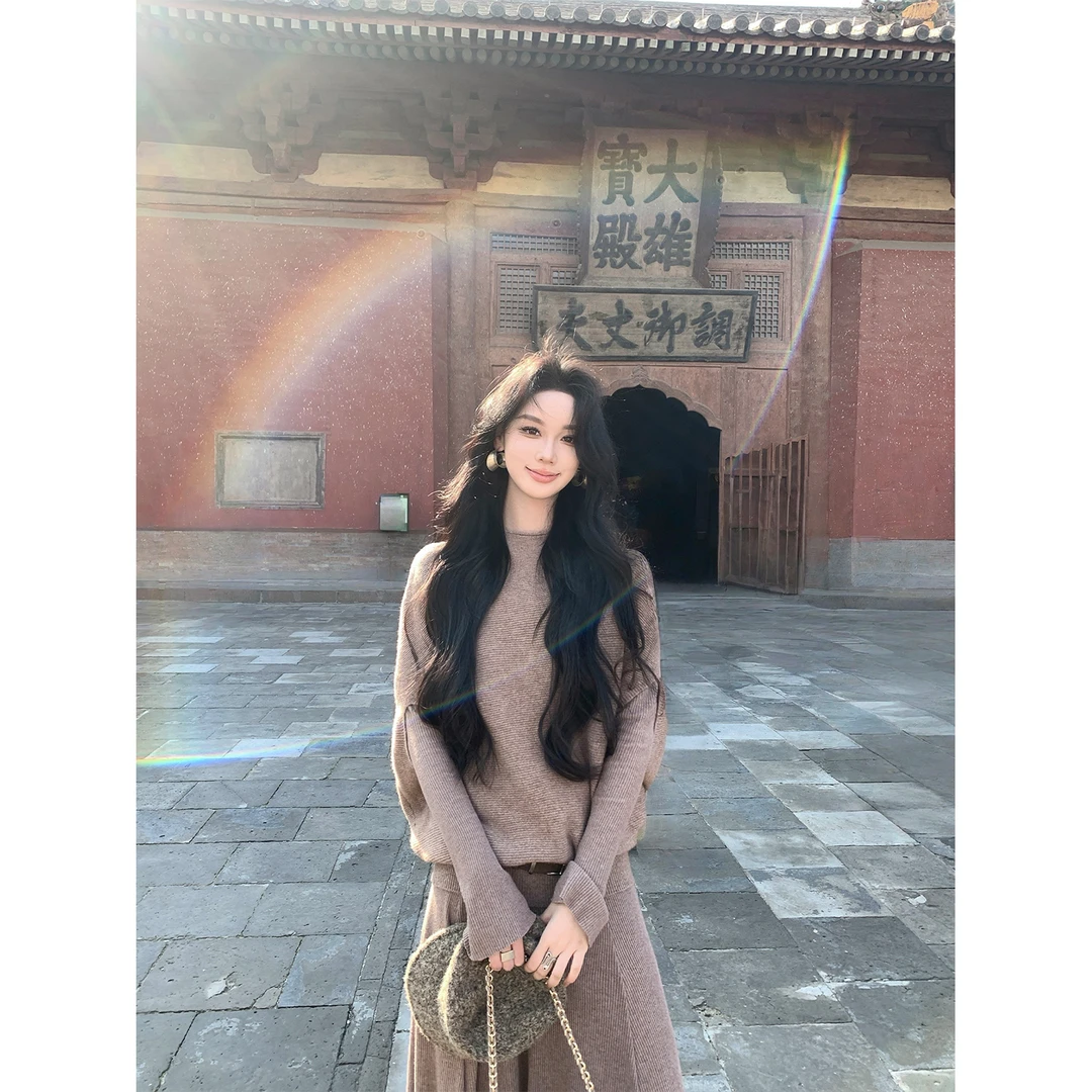 有洧Youwei【优雅往事】优雅风简约通勤简约时尚套装马甲25SS0662