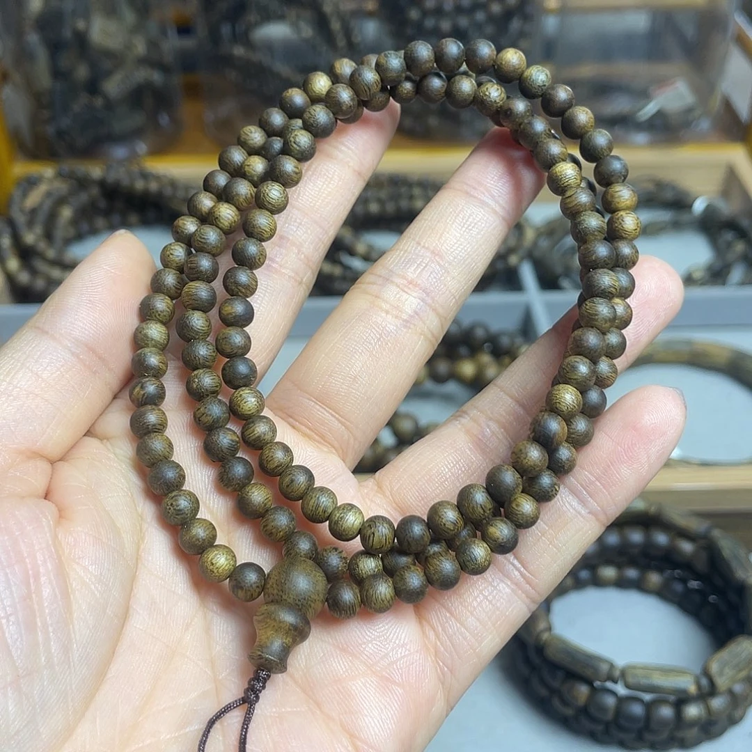 沉香沉香碎屑棋楠沉香老料多圈5mm