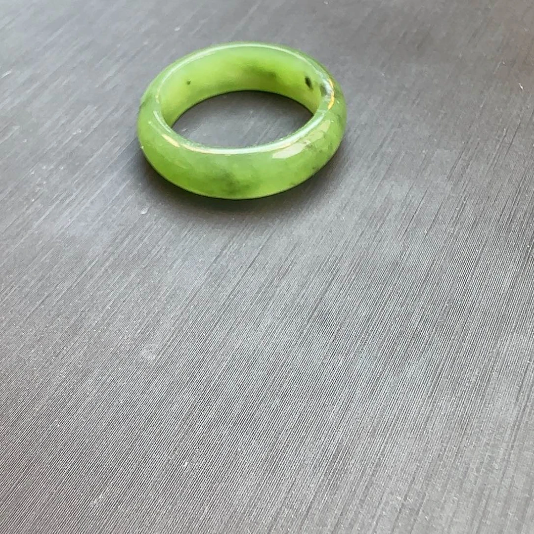 和田玉未镶嵌颈饰和田玉碧玉戒圈备注圈口