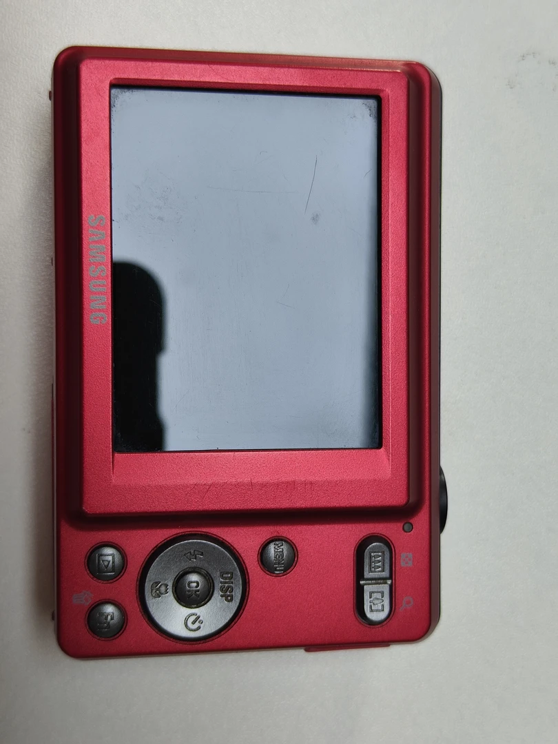 9新 Samsung/三星 三星ES60 1250万像素3倍光学变焦红色数码相机