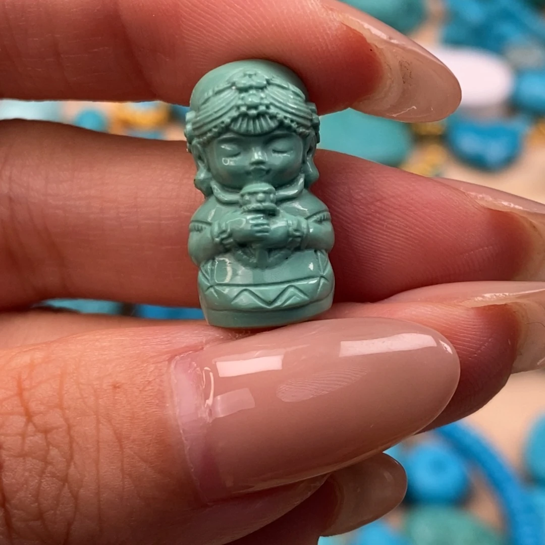 未镶嵌绿松石挂件