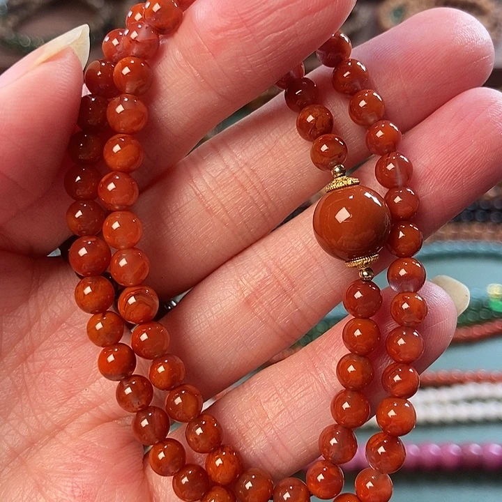 手链未镶嵌南红玛瑙