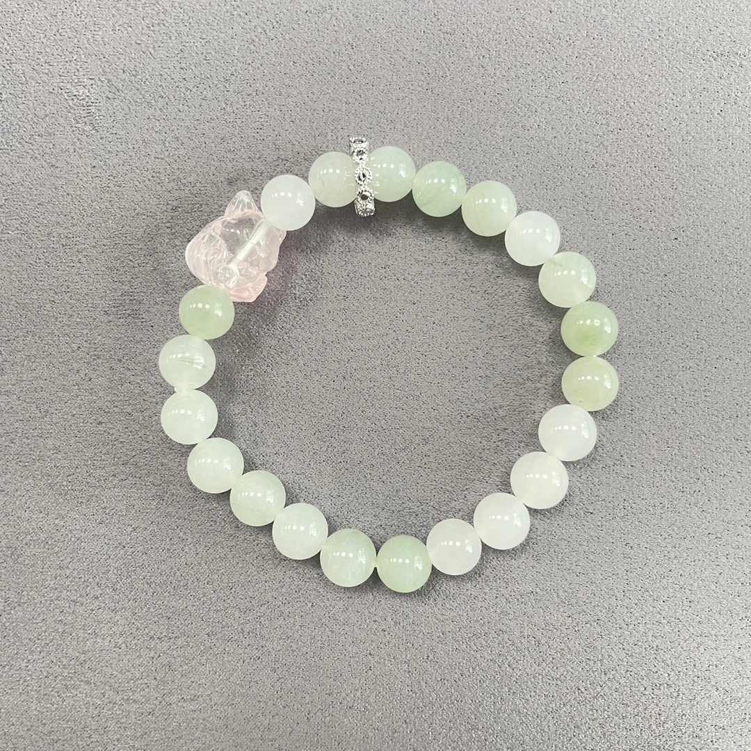 天然石水晶狐仙手链QS011