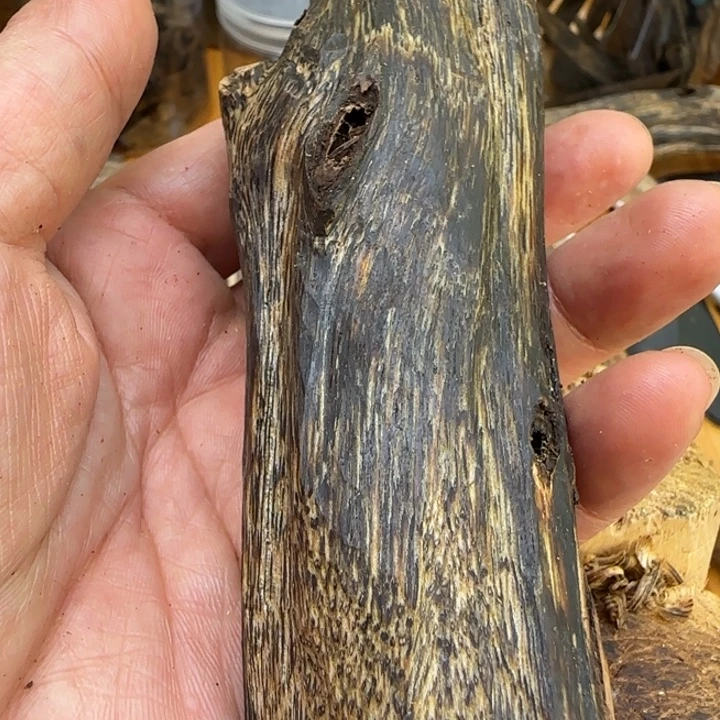 哲***沉香沉香碎屑棋楠沉香虫漏张勺子70克