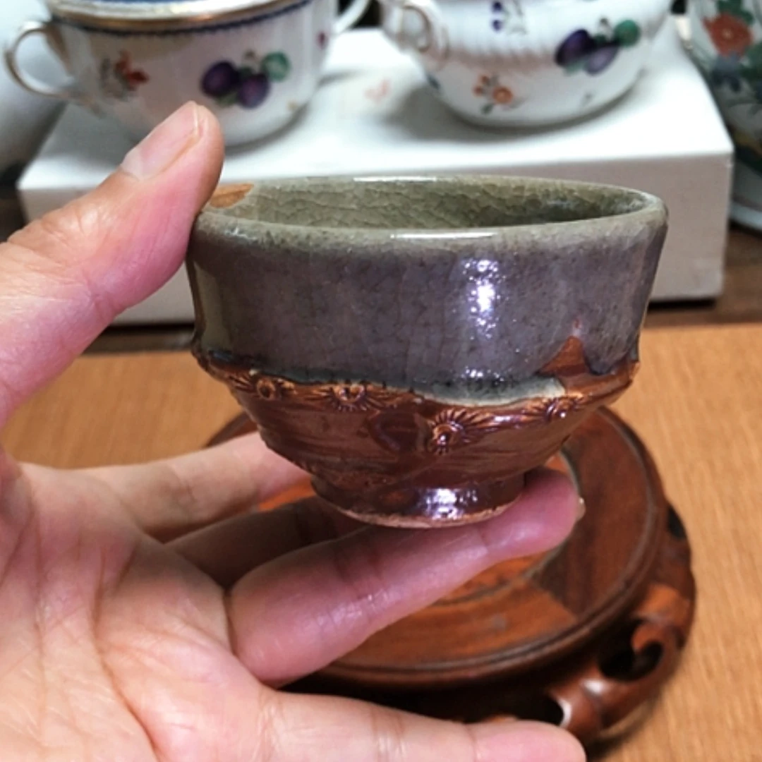 【闪购商品】碗松枝老相马烧
