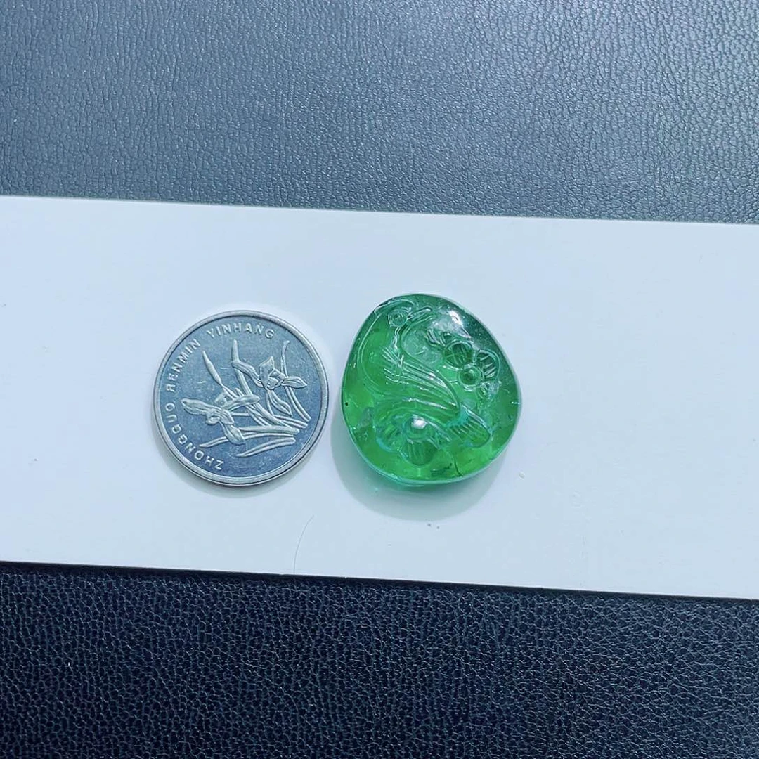 未镶嵌颈饰碧玺定制款发货碧玺吊坠
