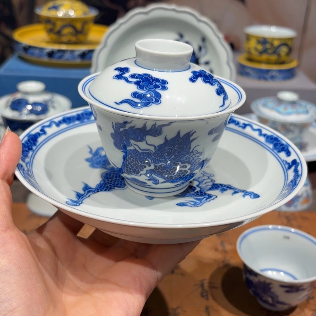 手工手绘陶瓷茶具