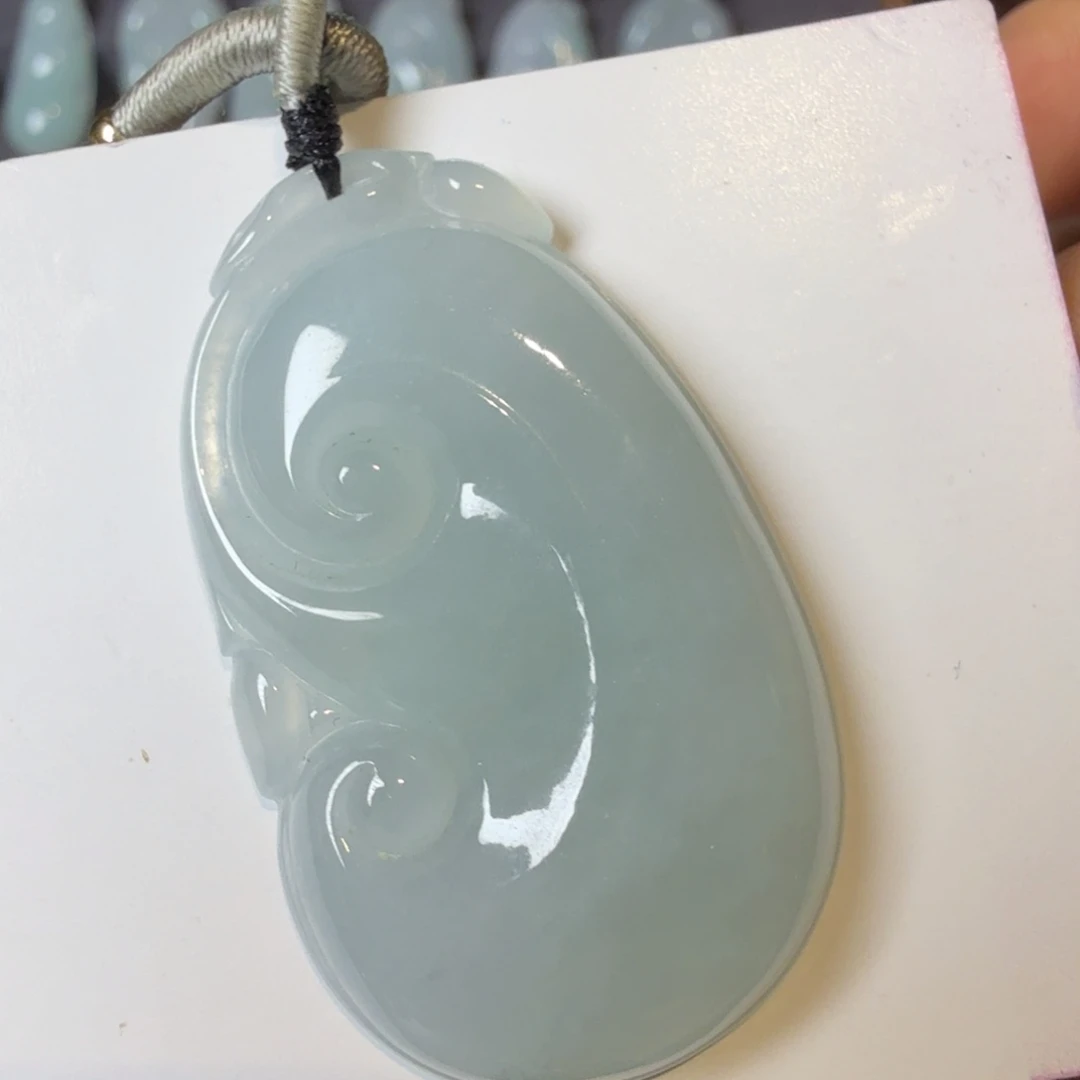 翡翠裸石翡翠福利如意