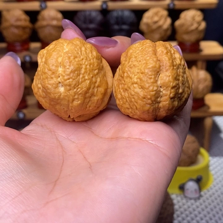 把件文玩核桃饕餮35