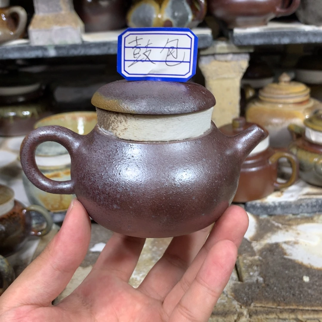 紫砂茶壶纯自然柴烧