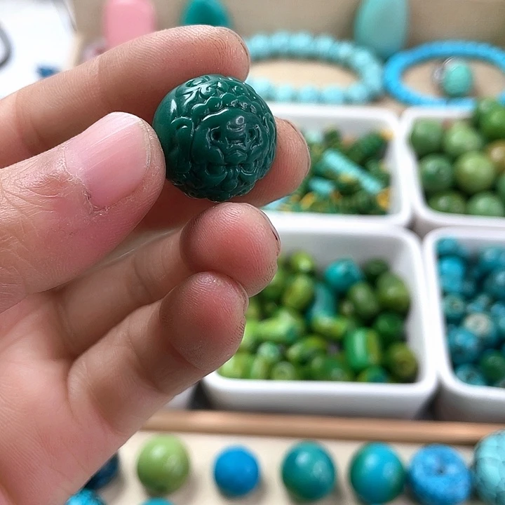 李*浪圆珠桶珠三通配饰