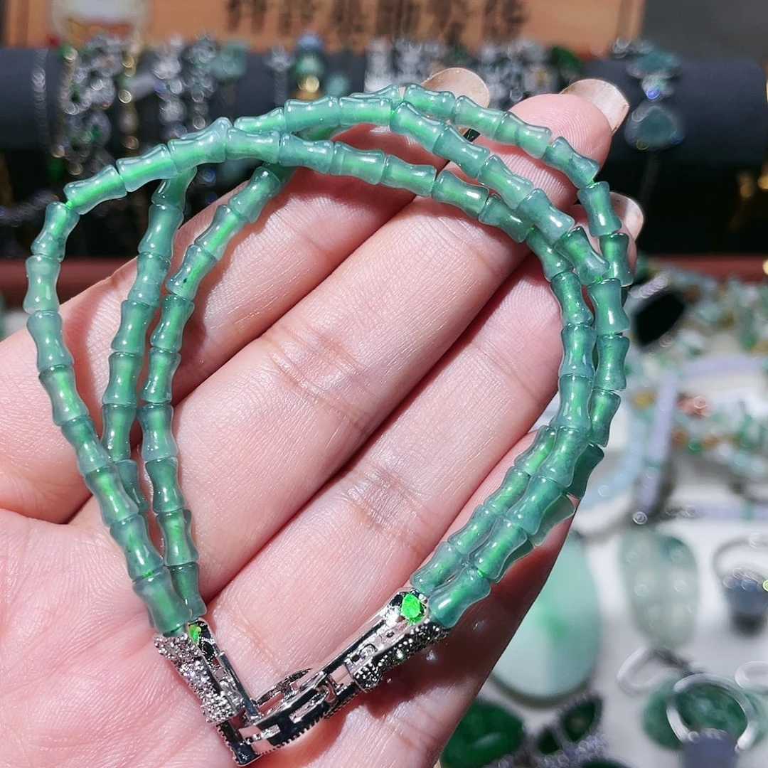 翡翠未镶嵌颈饰天然翡翠