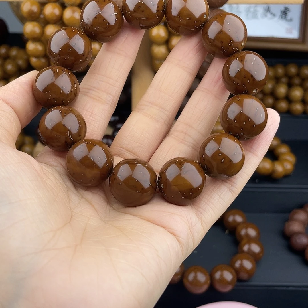 饮***鸩紫金鼠手串紫金鼠光珠