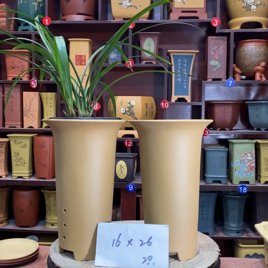 紫砂艺术紫砂花盆