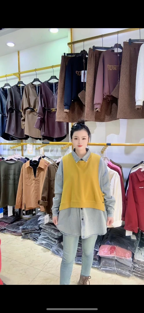 衬衫牛仔专用链接《001-100》高品质时尚女装按主播编码下单