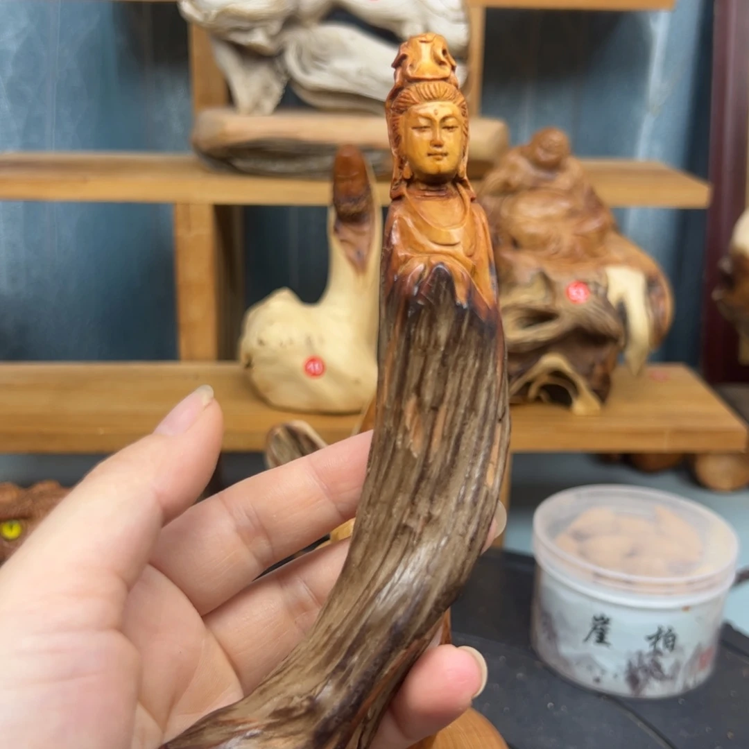 木✨**✨崖柏木摆件手把件