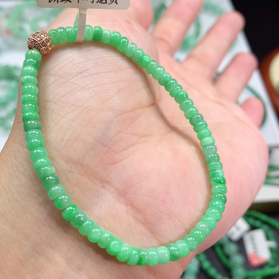 未镶嵌手链翡翠翡翠