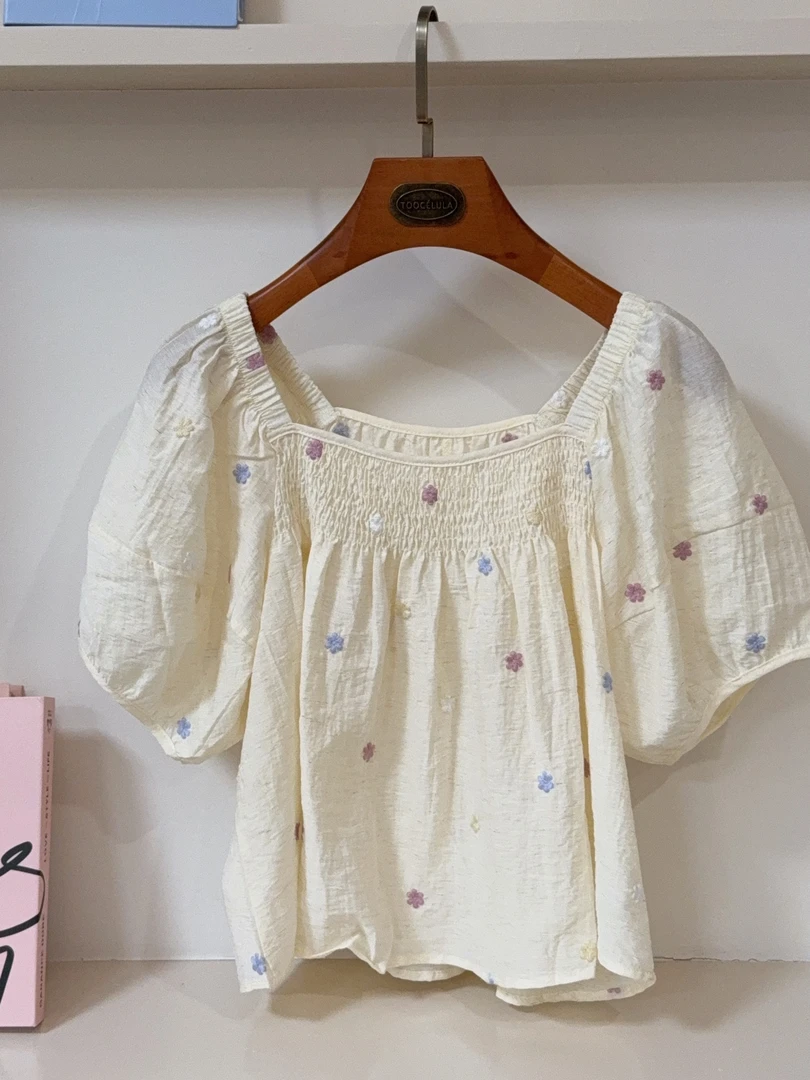 「大昕·星河湾」2025夏季新款方领小衫