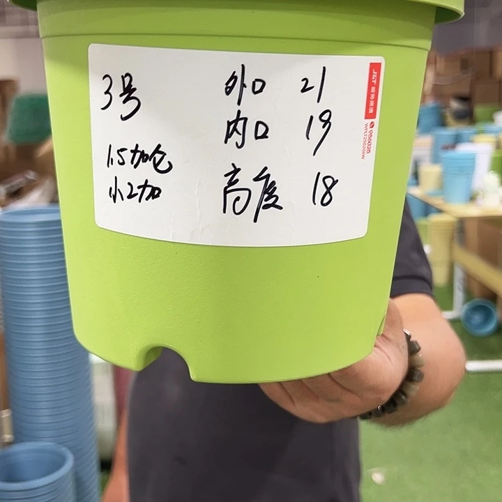 特价3号四季口21高18混色10个无托