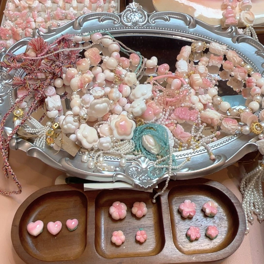 贝壳非金属粉嫩可爱