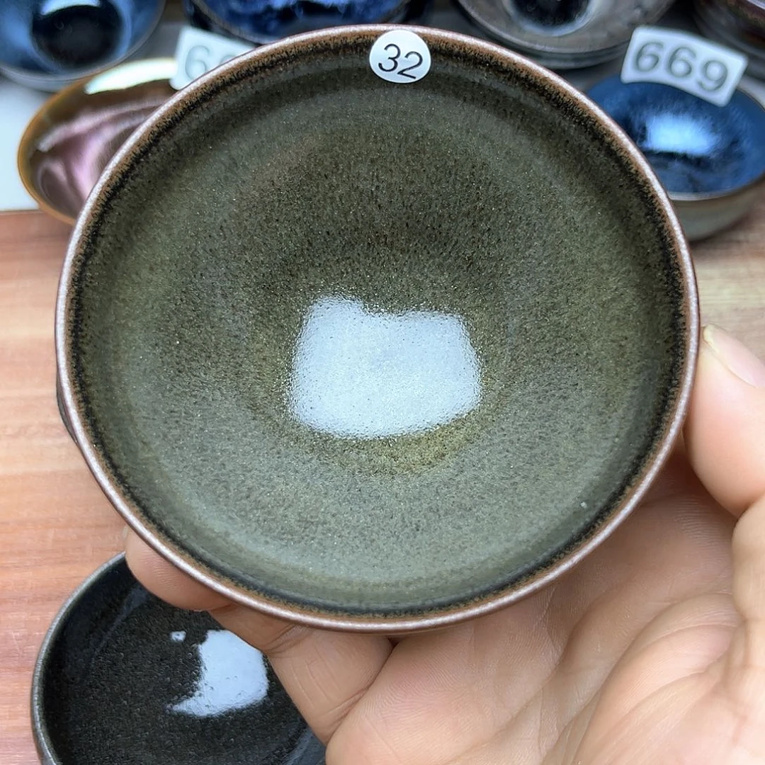 茶盏陶瓷建盏陶瓷茶具