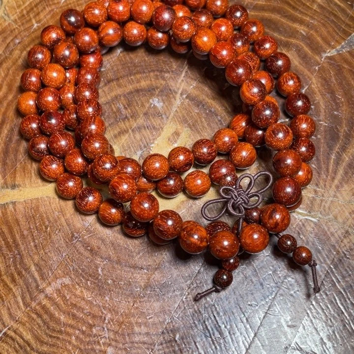 小叶紫檀手串/手链印度小叶紫檀0.8单圈