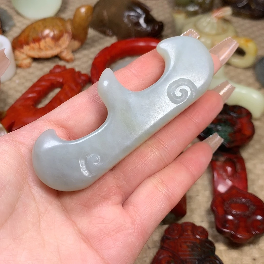 白玉菩提吊坠挂件