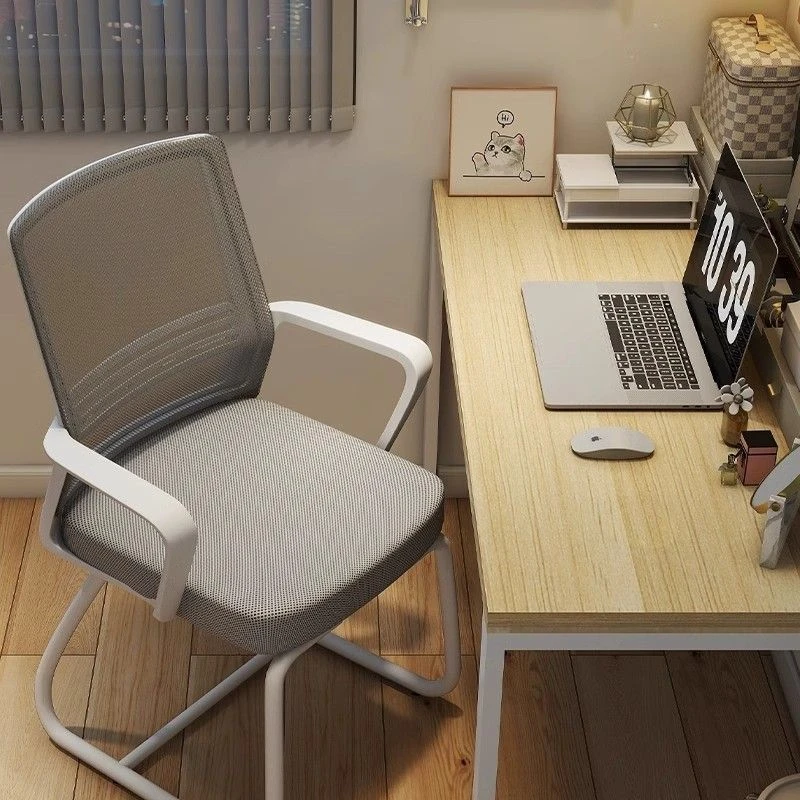 推荐办公椅子员工舒适家用弓形网椅职员会议椅学生电脑椅靠背