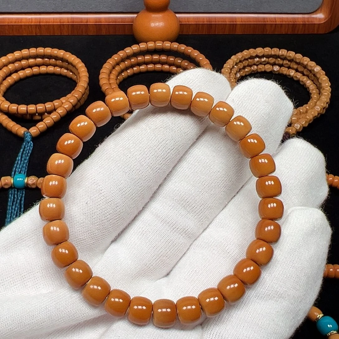 橄榄核手串/手链橄榄核尖极限弧单圈7.6