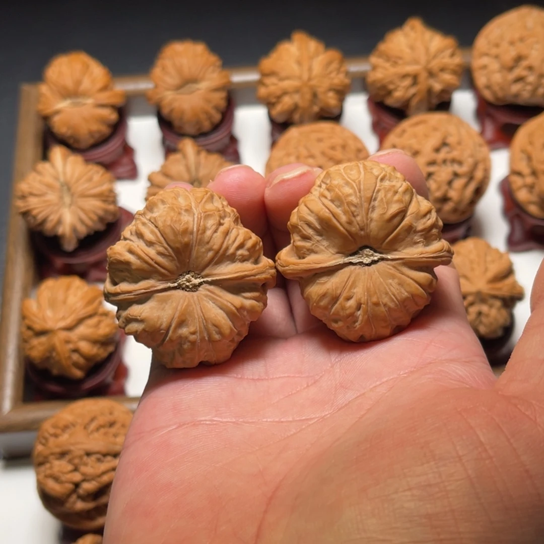 把件文玩核桃南瓜核桃尺寸43