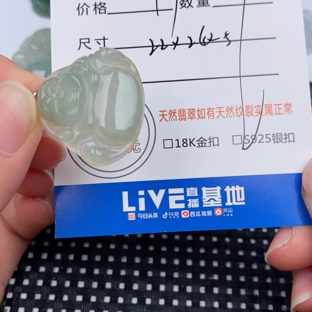 翡翠银S925镶嵌颈饰