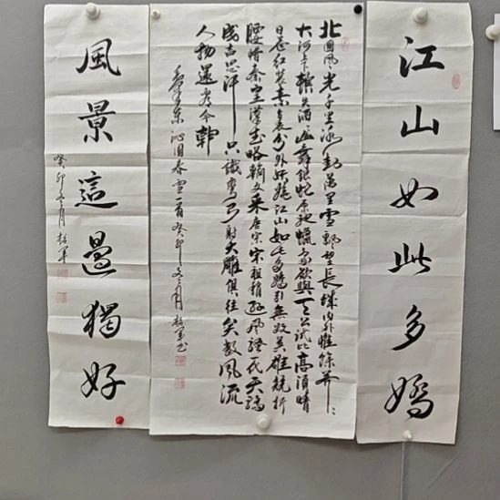 张超军院长精品书法