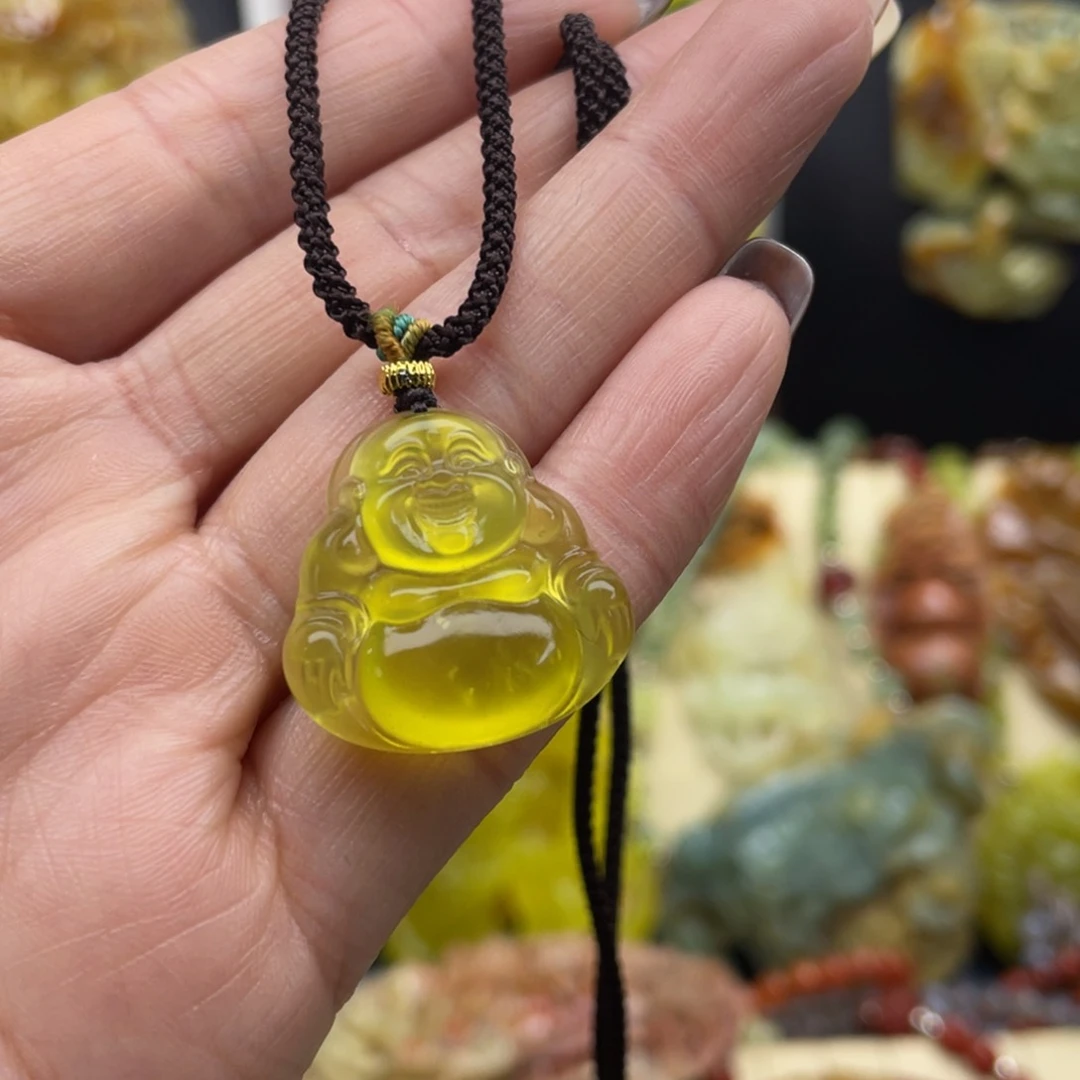 未镶嵌蛇纹石玉颈饰