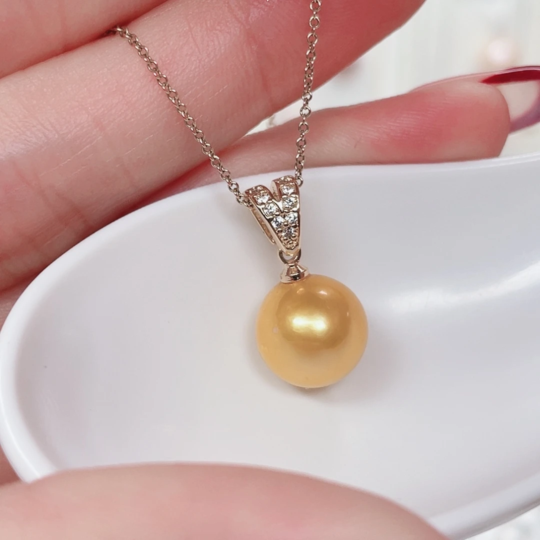 淡水珍珠吊坠(赠链)合金