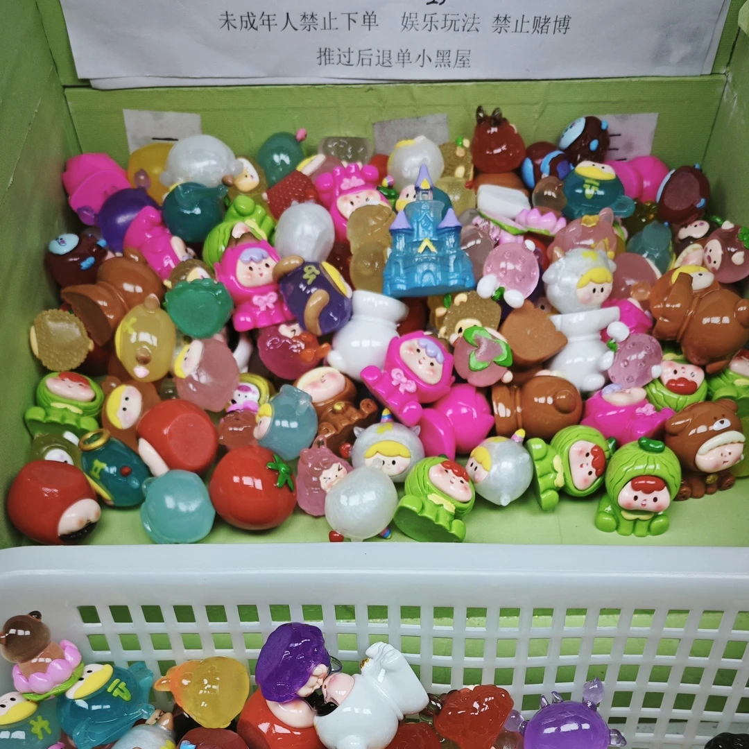 【个人单】萌粒推推乐树脂摆件混推