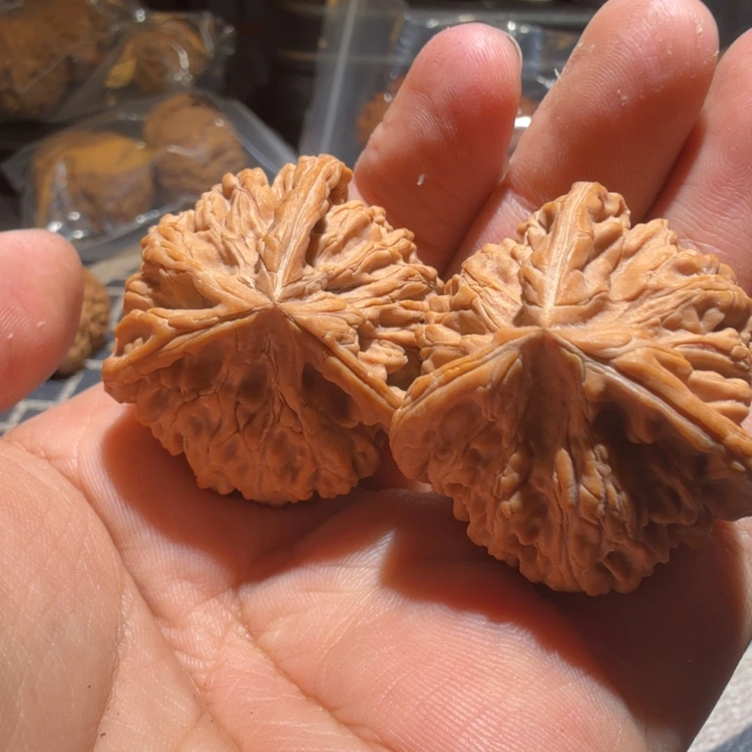 把件猴头核桃御龙