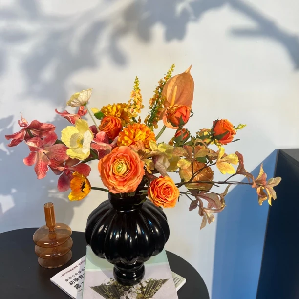 清仓花束仿真花高档花材