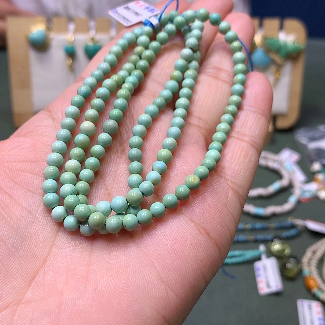 绿松石未镶嵌多圈