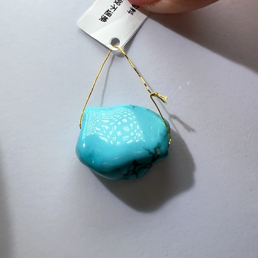 绿松石未镶嵌挂件