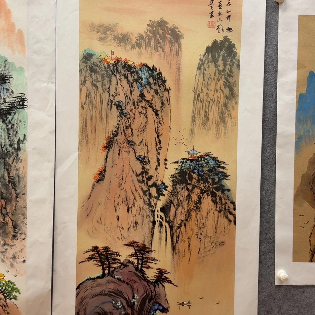 国画刘儒樵小三尺