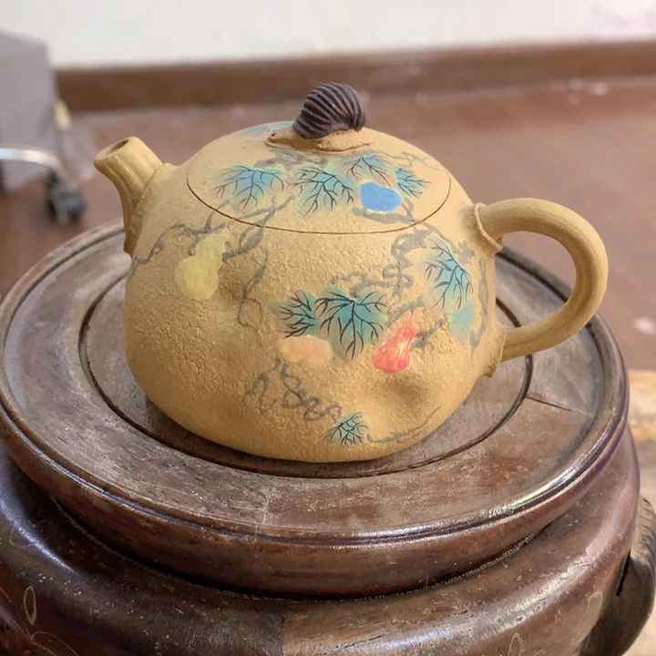 紫砂茶壶原矿手工40