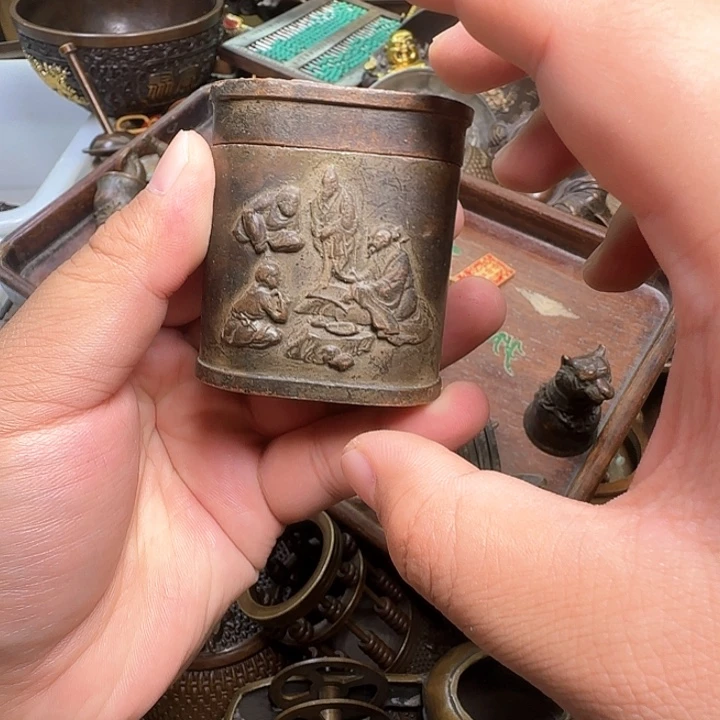 铜器办公室茶室摆件