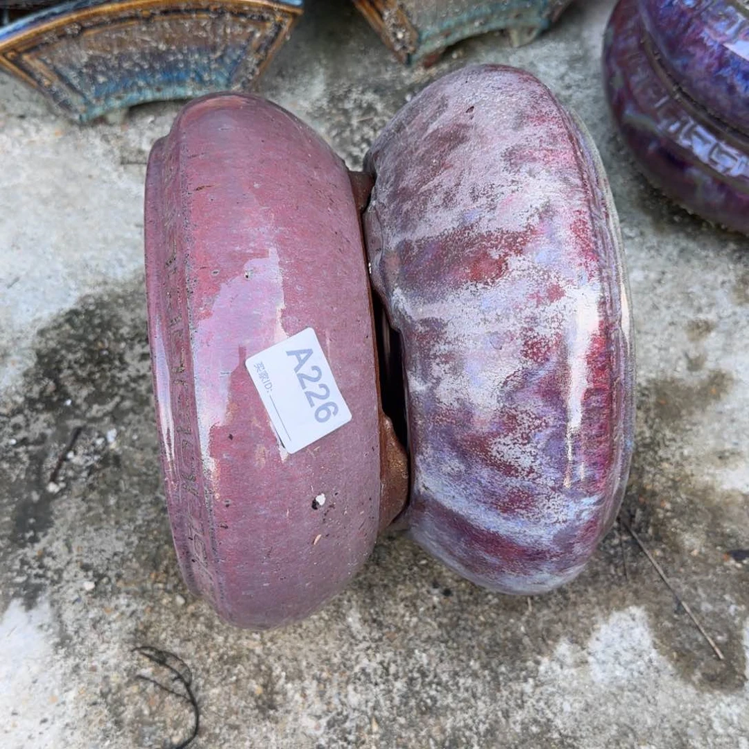 紫砂花盆孤****3226      瑕疵品