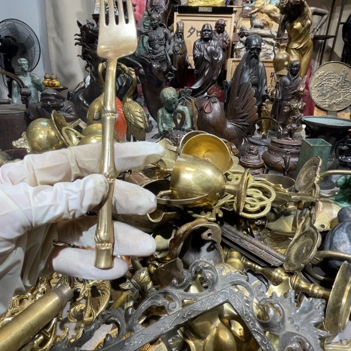 大阪回流铜器摆件36