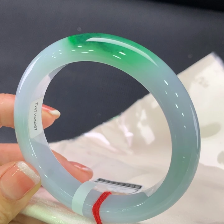 未镶嵌手镯翡翠正圈55