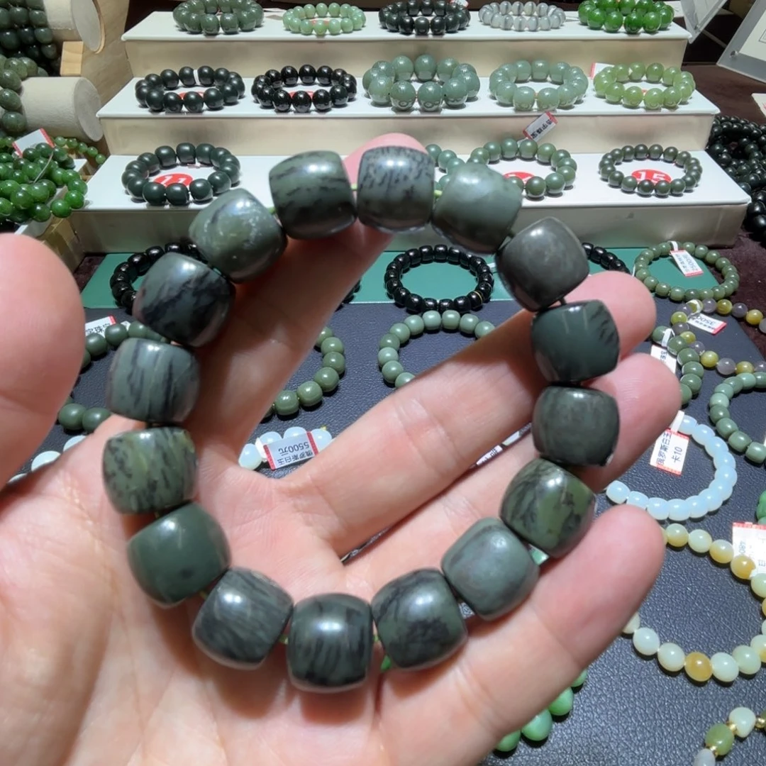 和田玉手链未镶嵌