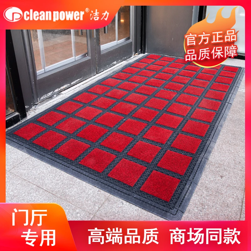高档门厅户外防滑地垫商场酒店门口吸水除尘刮沙垫模块拼接脚垫子