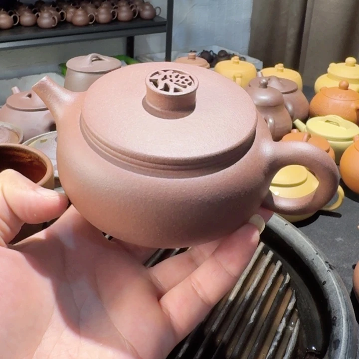 茶壶紫砂底槽清福运汉瓦300cc