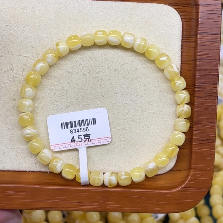 蜜蜡未镶嵌手链蜜蜡