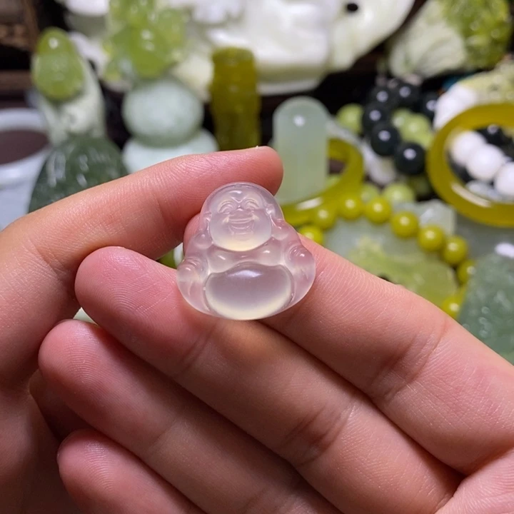 岫玉未镶嵌岫玉颈饰